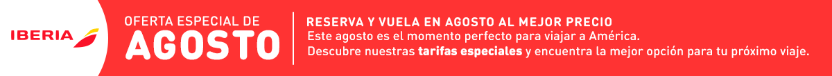 Oferta especial Iberia agosto